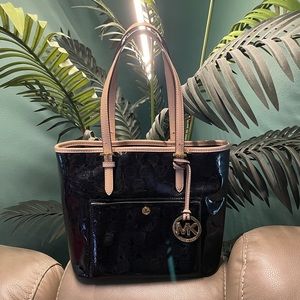 Michael Kors Patent Leather Shoulder Bag